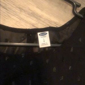 Black Old Navy dress with sparkles